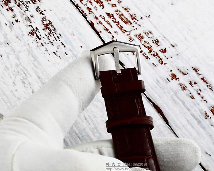 百達翡麗PATEK PHILPPE 全自動機械機芯 316精鋼表殼 進口小牛皮錶帶 男士腕表  wssb3676